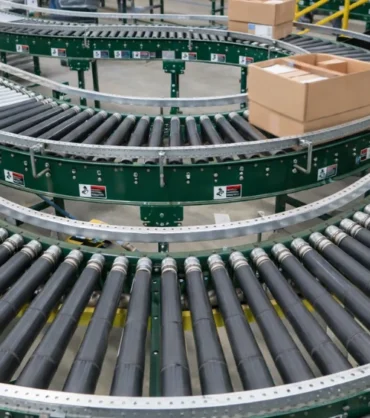 Types of Conveyor Rollers Used in Industrial Material Handling Systems
